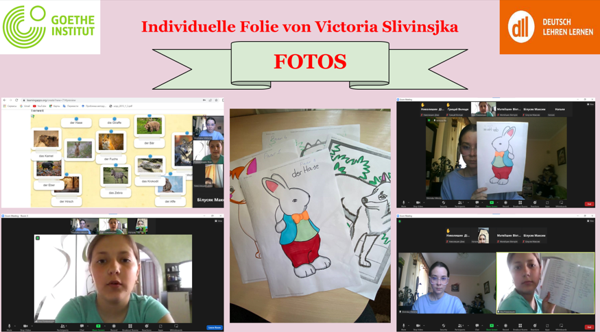 Активізація навчального матеріалу до теми «Тваринний світ» за допомогою програми «LearningApps» (презентація результатів роботи студентського трідему 2 в рамках проєкту) 